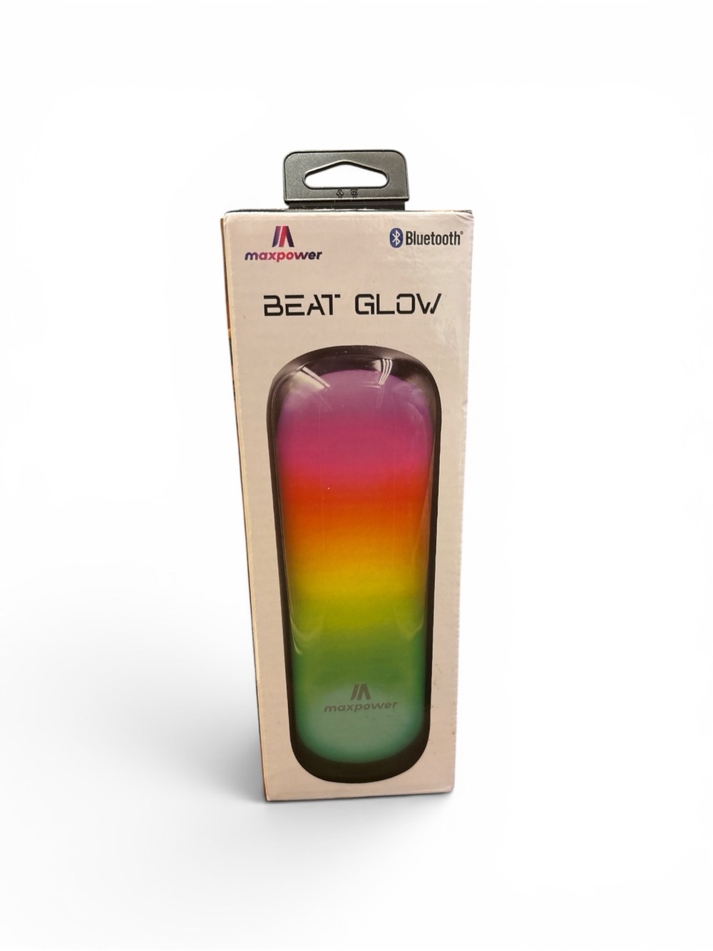 Maxpower Beat Glow Bluetooth Speaker - Rainbow Gradient NWT